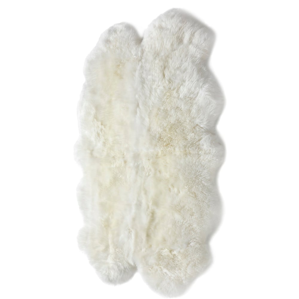 Origins Genuine Sheepskin Natural Quad Rug Image 1
