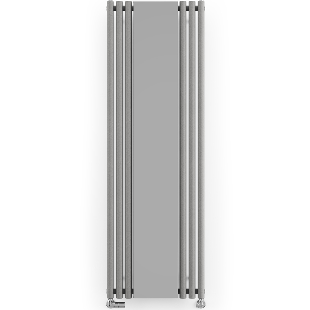 Terma Rolo Mirror 2854 BTU Salt n Pepper Radiator 1800 x 590mm Image 3