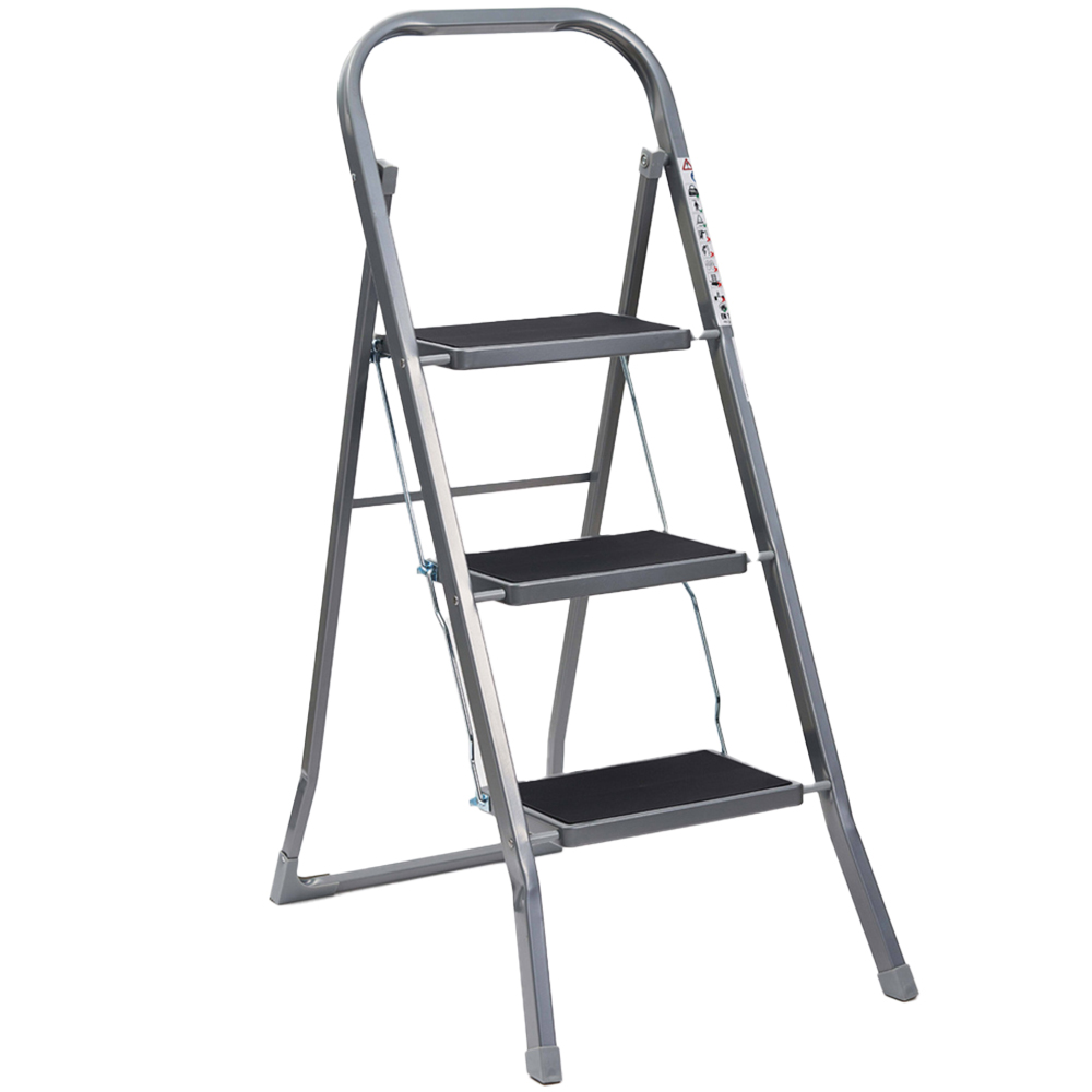 OurHouse 3 Tier Step Ladder Image 1