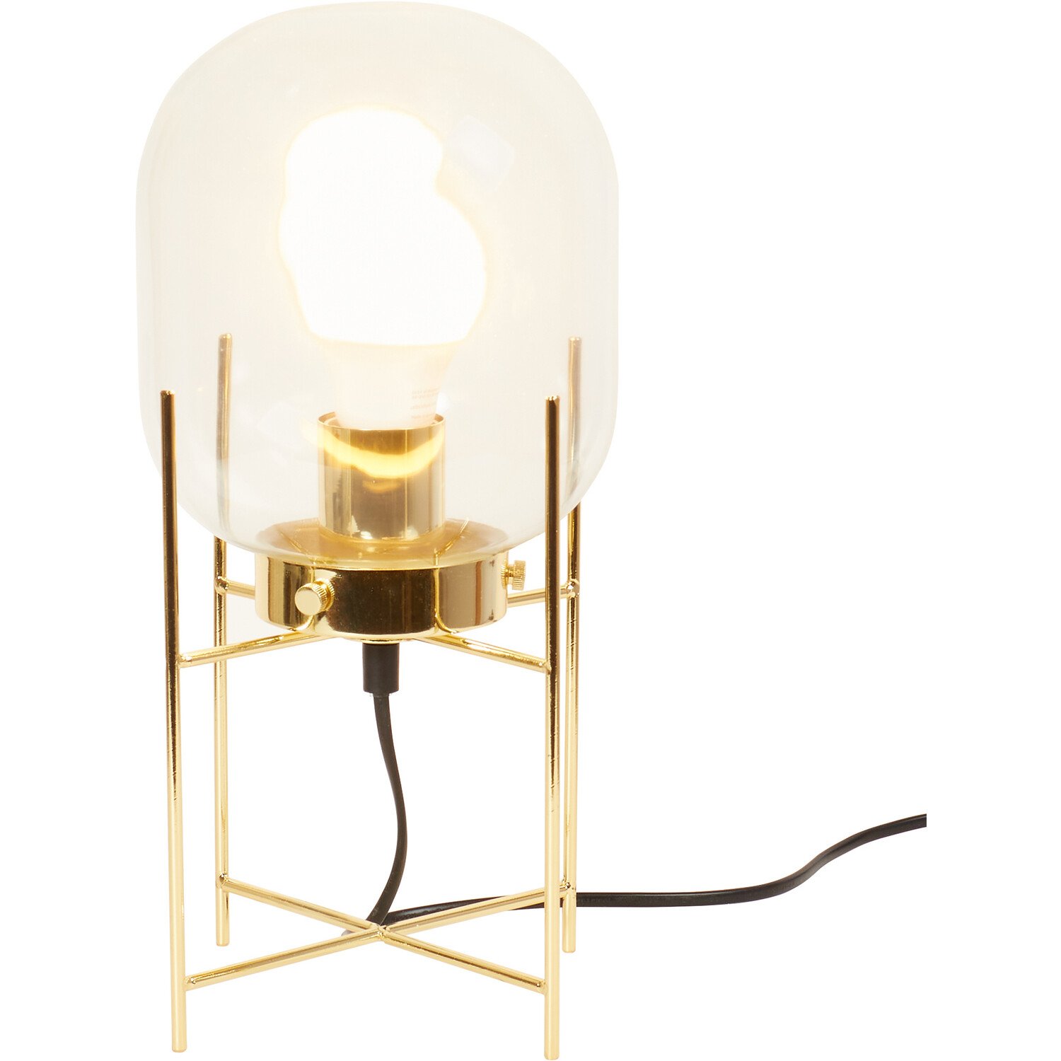 Ollie Glass Light - Gold Image 2