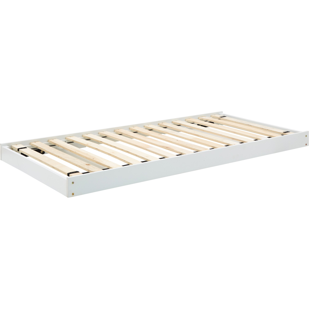 GFW Madrid White Wooden Trundle Day Bed Image 4
