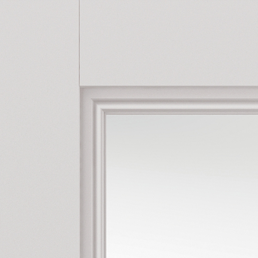 JB Kind Catton White Primed Glazed Internal Door 1981 x 838mm Image 3