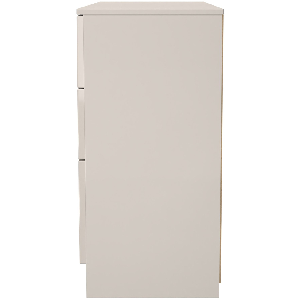 Crowndale Milan 6 Drawer Kashmir Gloss and Kashmir Wide Chest of Drawers Ready Assembled Image 6