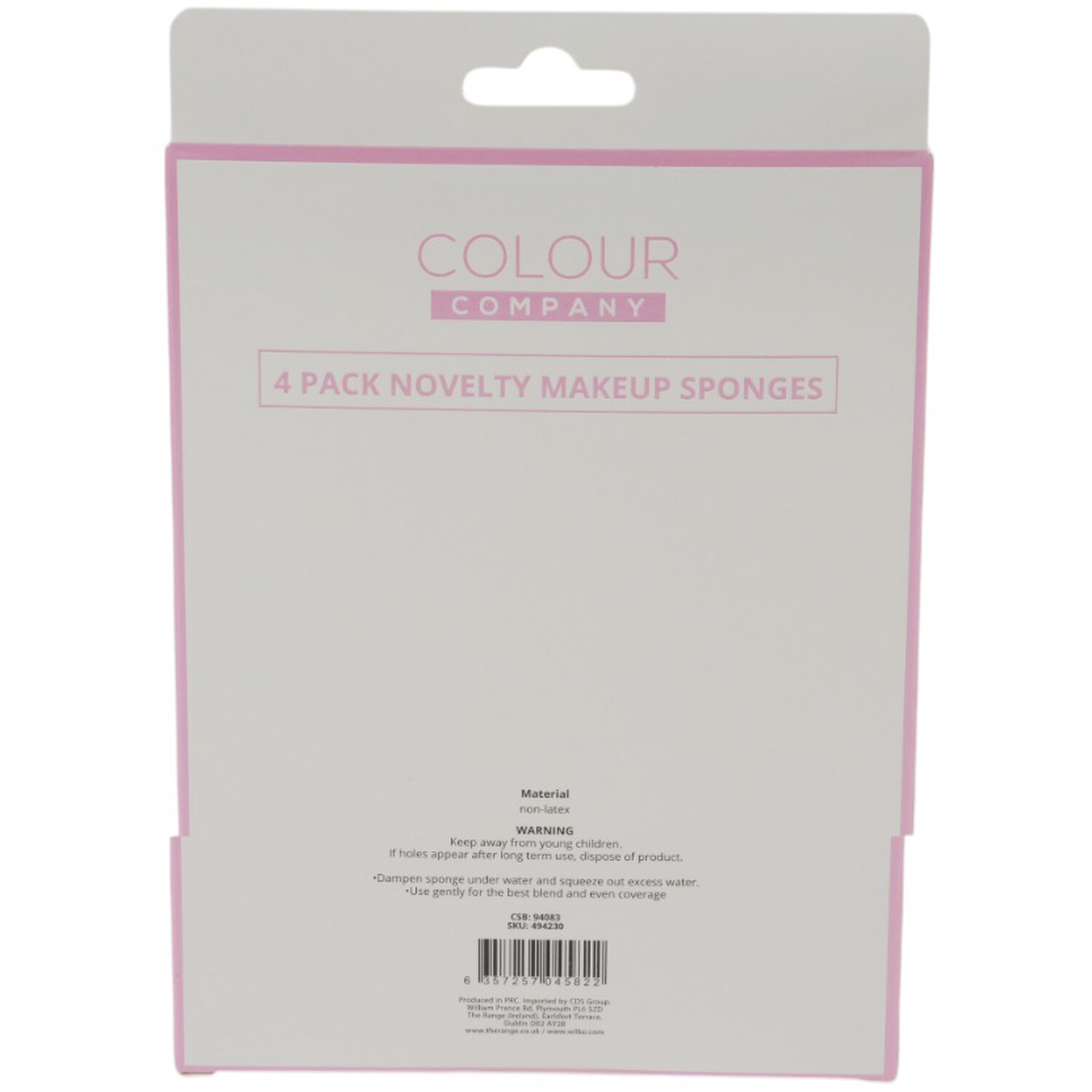 Pack of 4 Colour Company Novelty Makeup Blenders Image 2
