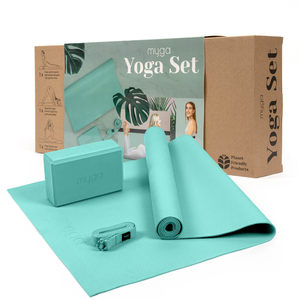 Myga Turquoise Yoga Starter Set Image 3