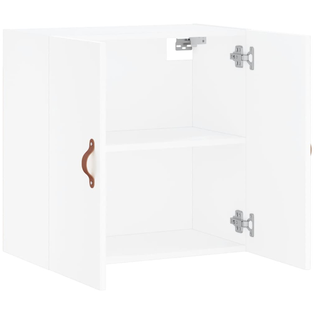vidaXL 2 Door White Wall Cabinet Image 6