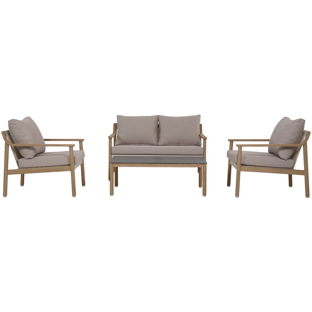 Newmarket 2 Seater Sofa Set - Cream Image 2
