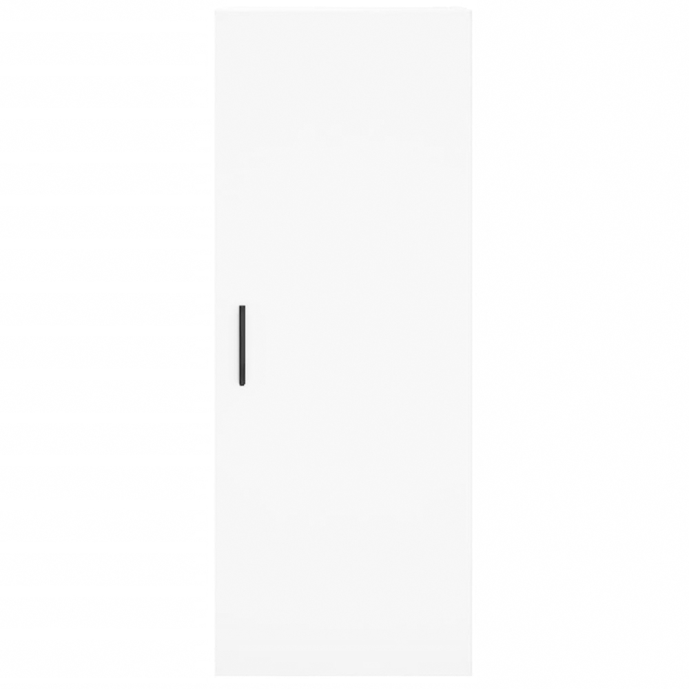 vidaXL Single Door White Wall Mounted Cabinet Image 7