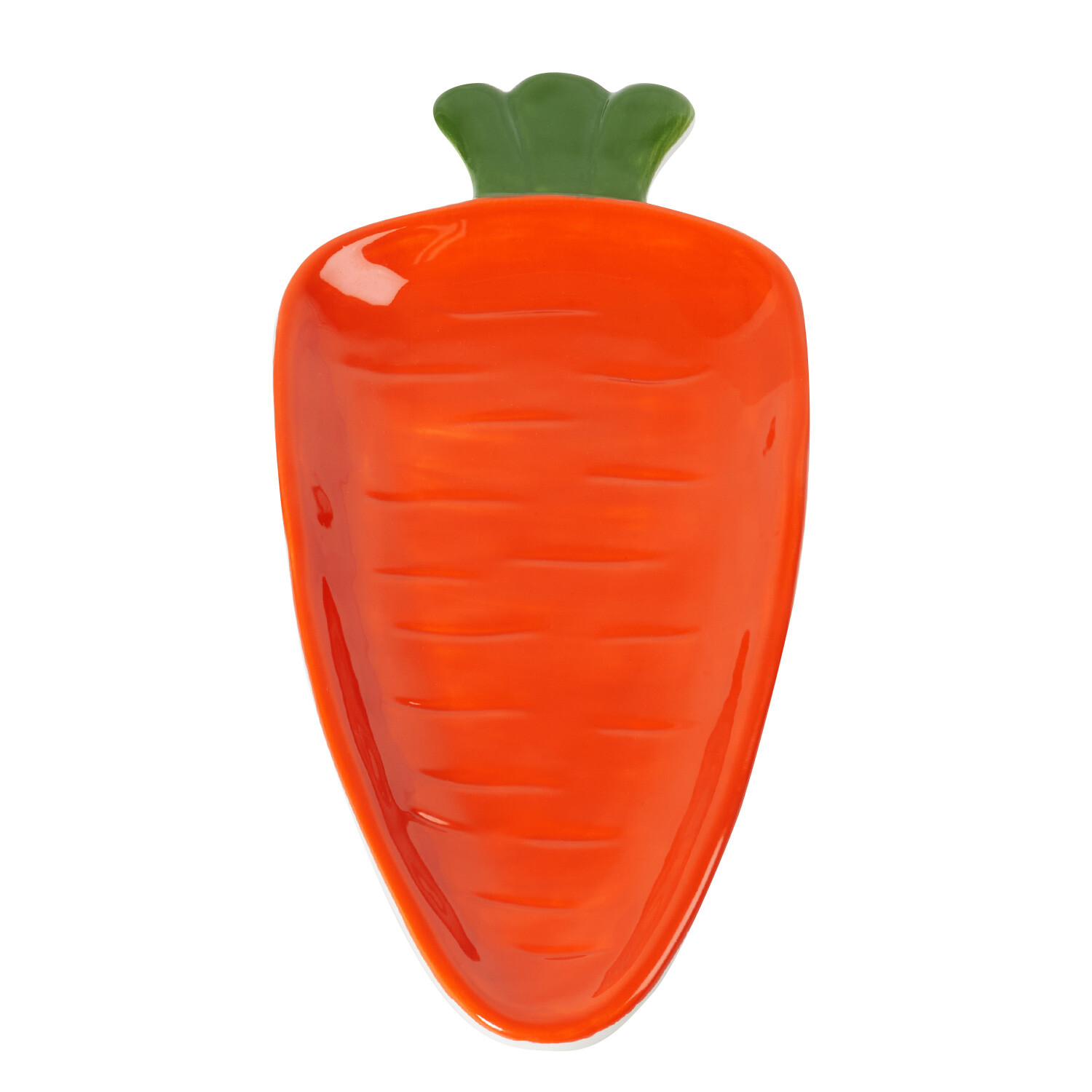 Carrot Plate - Orange Image 1