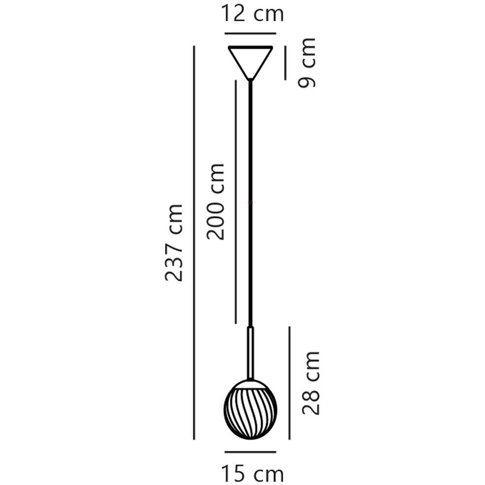 Nordlux Chisell Brass Pendant Light Image 8