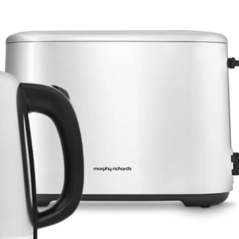 Morphy Richards Equip Stainless Steel Kettle and Toaster Set Image 3