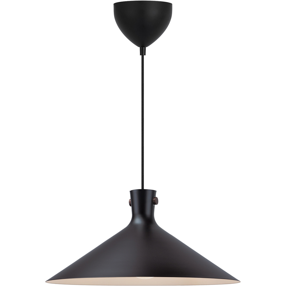 Nordlux Dorina 45 E27 Black Pendant Light Image 1