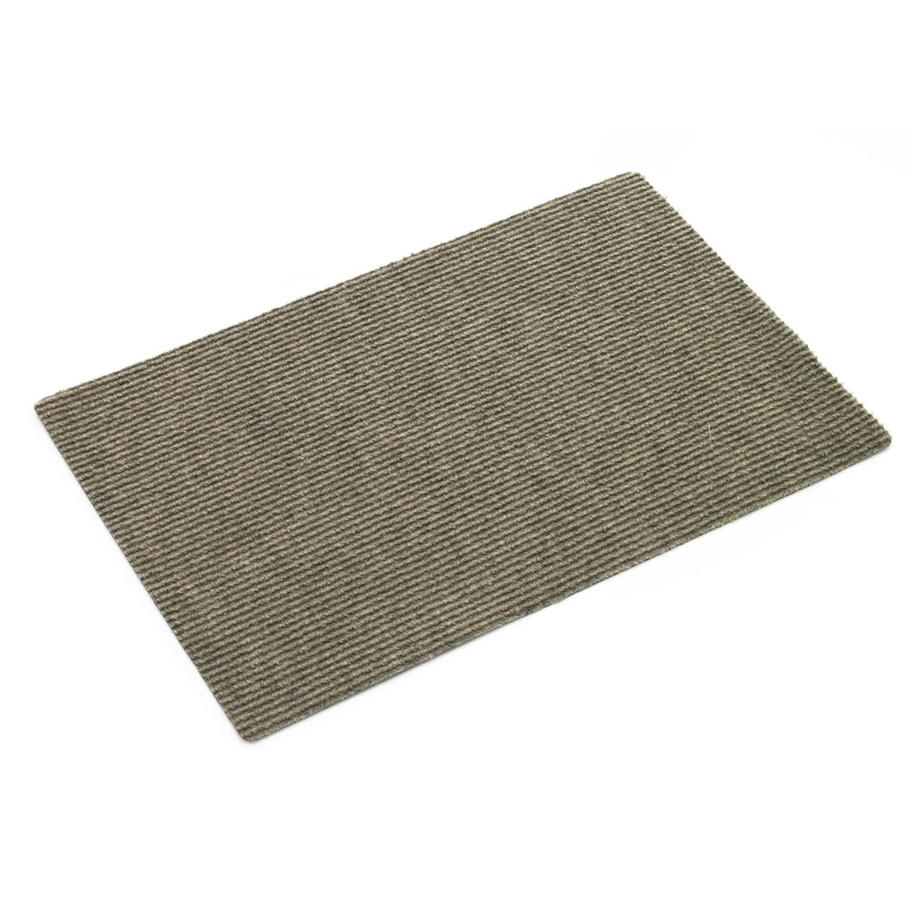 Wilko Brown Functional Doormat 40 x 60cm Image