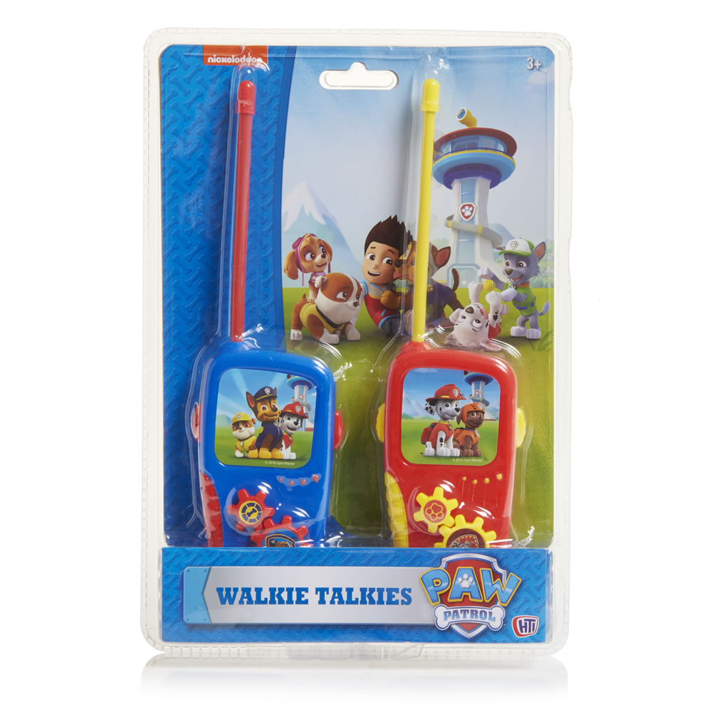 Paw Patrol Walkie Talkie Toy Wilko