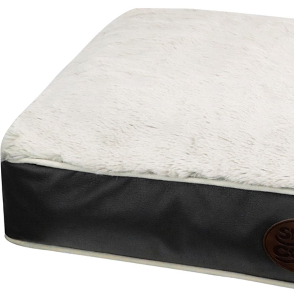 Snug & Cosy Tuscany Large Slate Dog Lounger Bed Image 2
