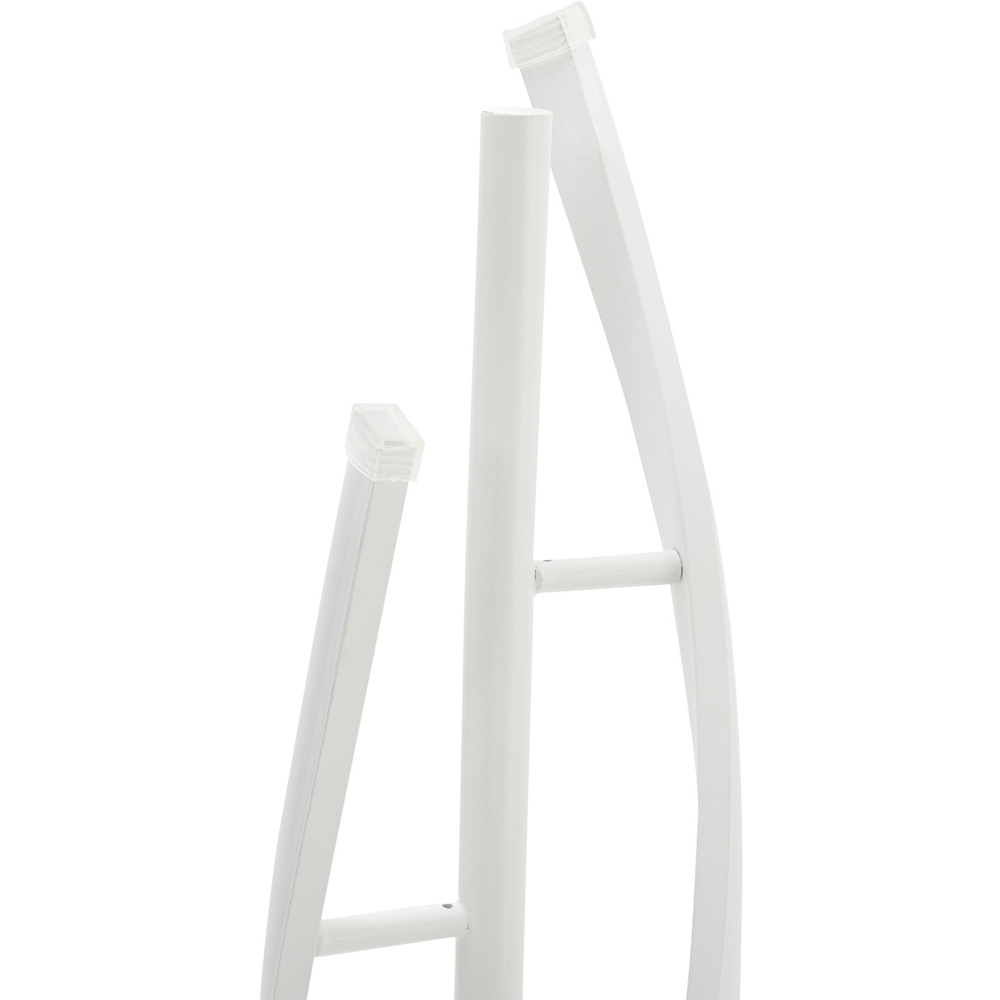 Living and Home White LED Floor Lamp Image 3