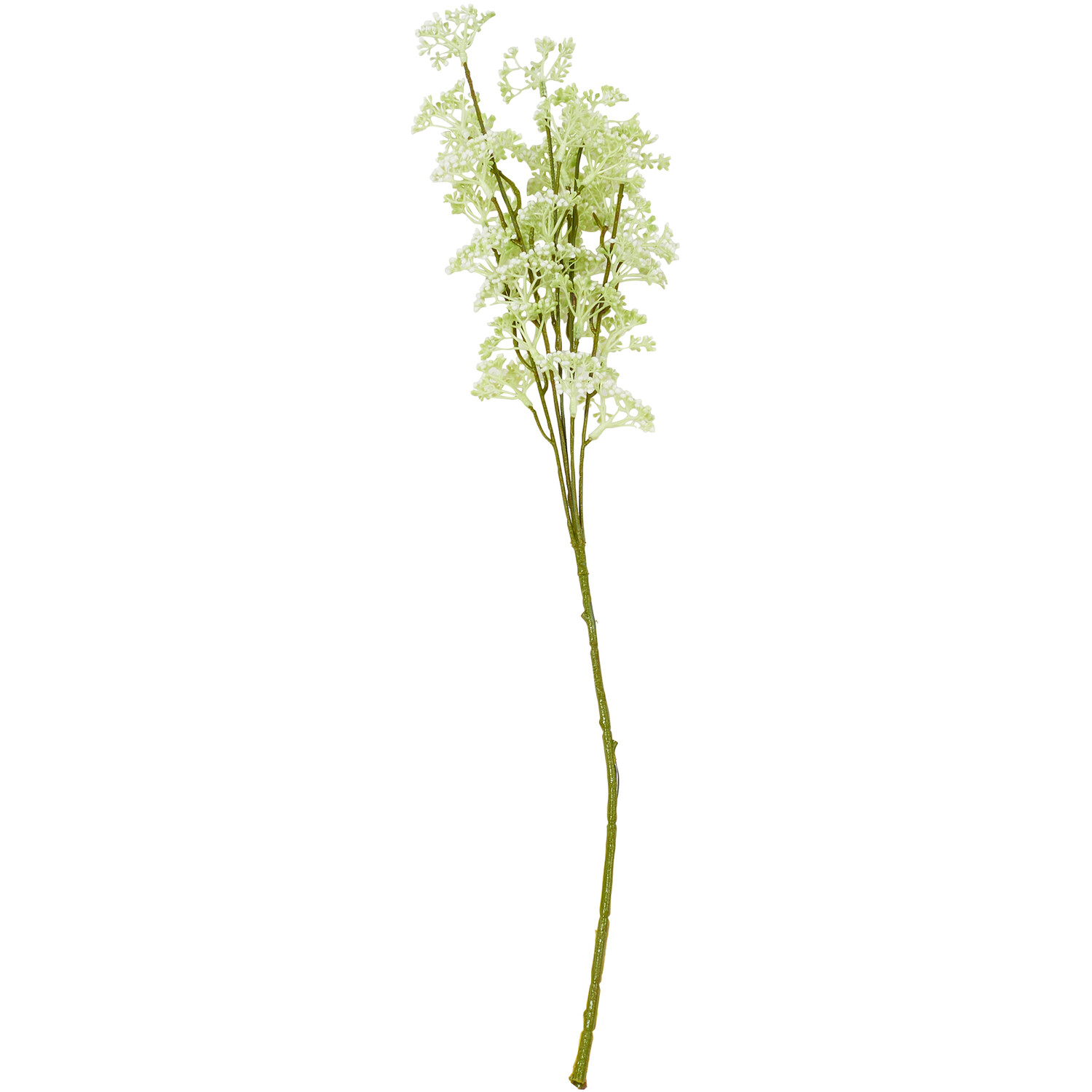 White Berry Single Stem Artificial Flower Image 1