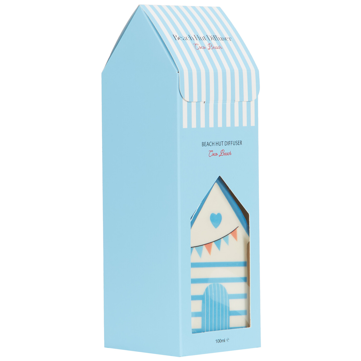 Beach Hut Diffuser 100ml - Blue Image 2