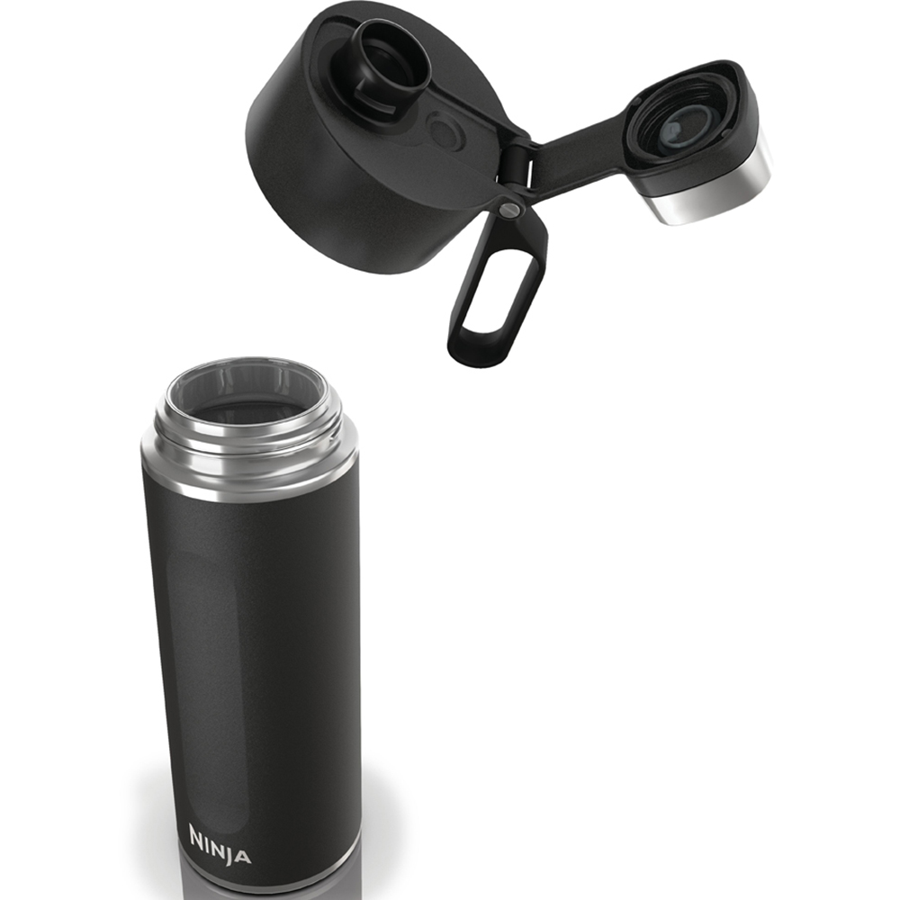 Ninja Thirsti Black Travel Bottle 530ml Image 3