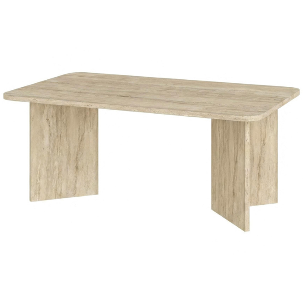Decortie Sam Travertine Coffee Table Image 2