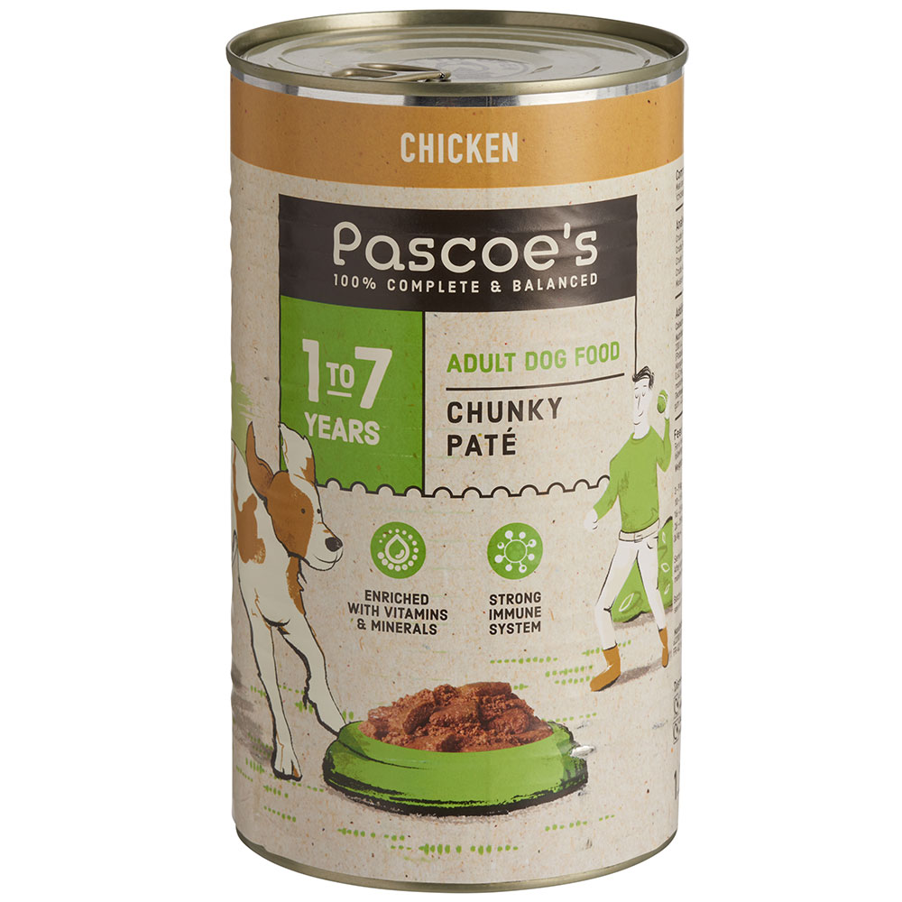 Pascoes Chicken Dog Food 1.23kg Image 1