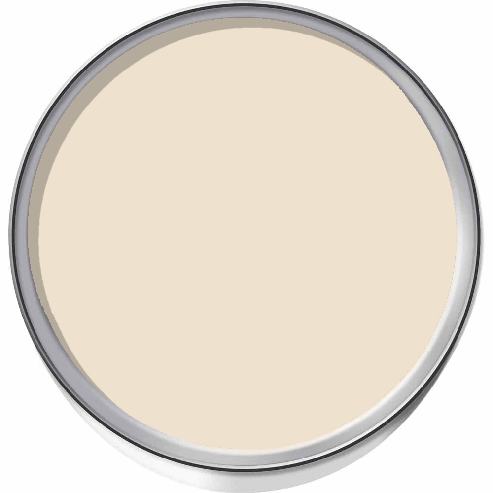 Wilko Bathroom Magnolia Mid Sheen Emulsion Paint 2.5L Image 3