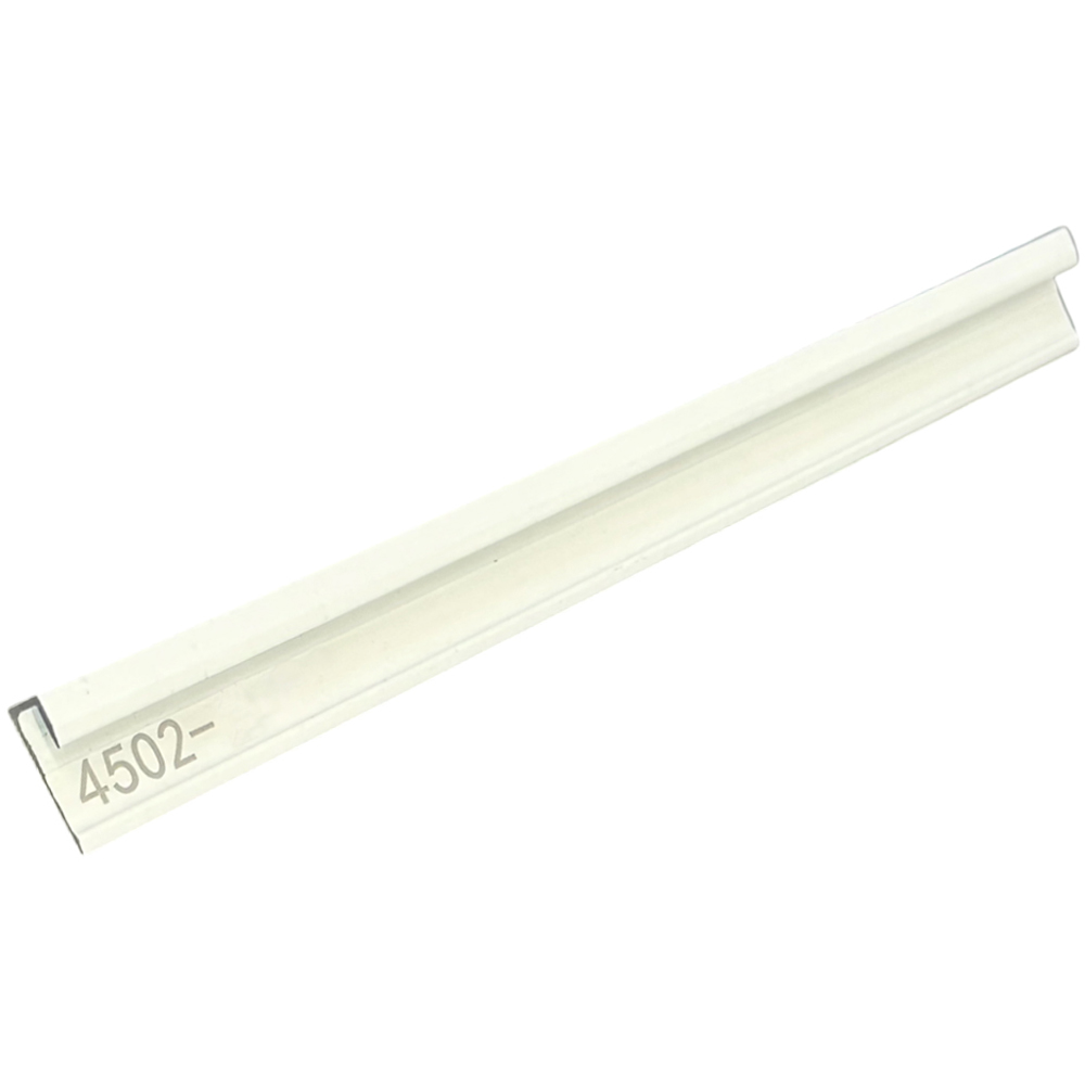 Britwall White Aluminium End Trim 3000 x 17 x 6mm Image 1