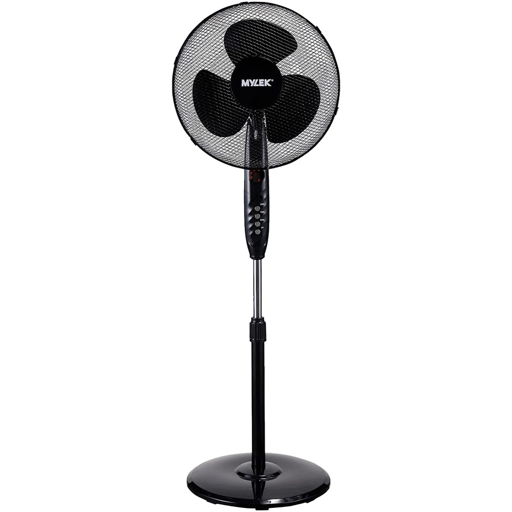 MYLEK Black Pedestal Fan 51 inch Image 1