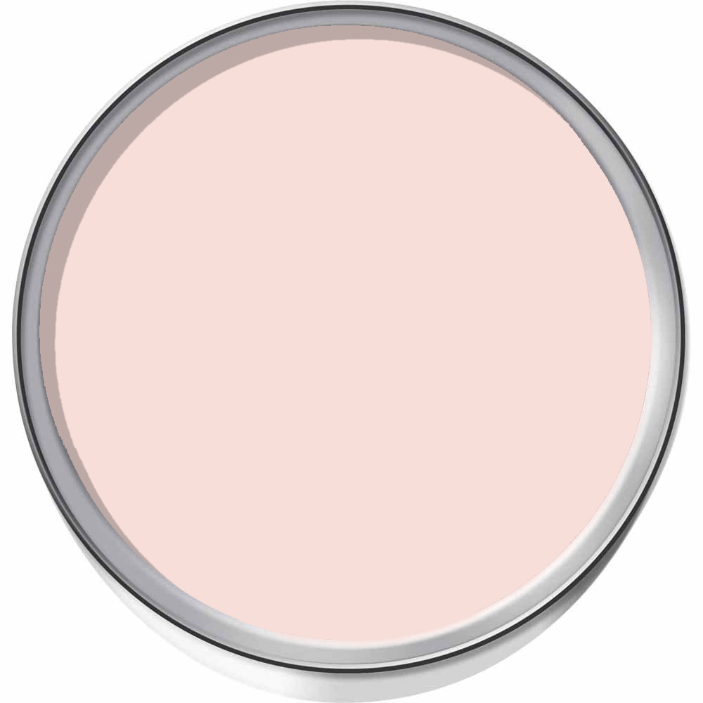 Wilko Walls & Ceilings Pink Harmony Matt Emulsion Paint 2.5L Image 3