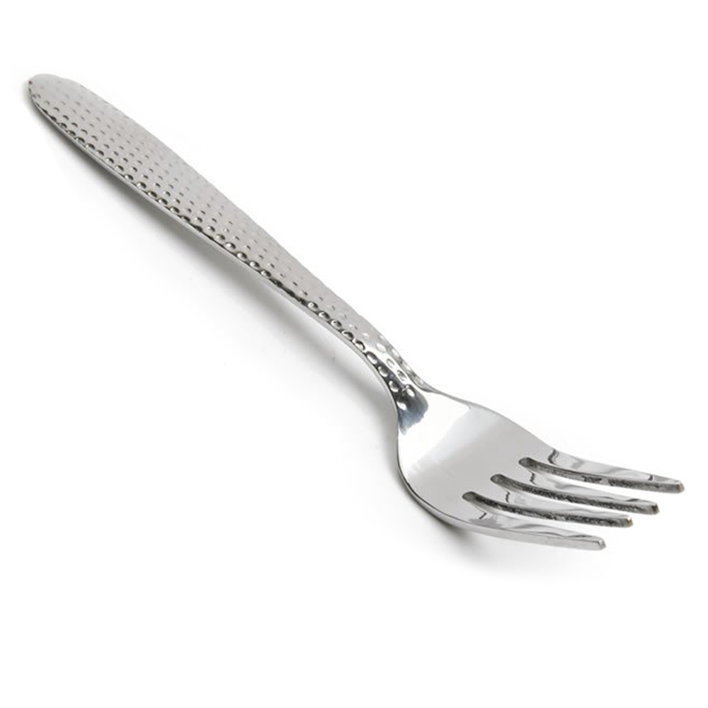 Wilko 24 piece Hammered Cutlery Set Image 4