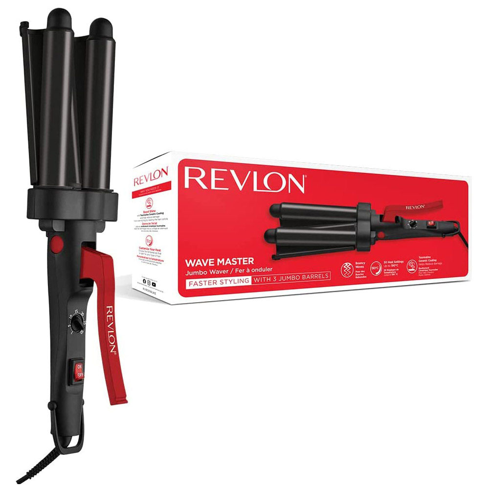 Revlon Wave Master 3 Barrel Jumbo Hair Waver Image 2