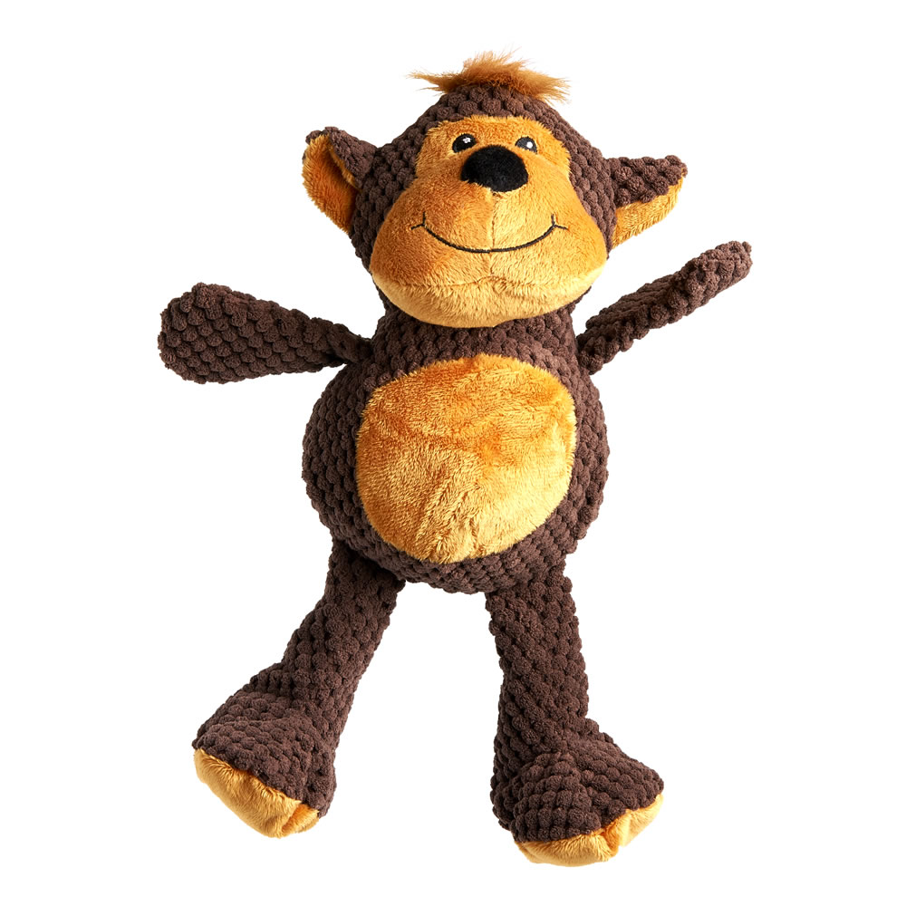 Single Wilko Plush Dog Toy in Assorted styles Image 2