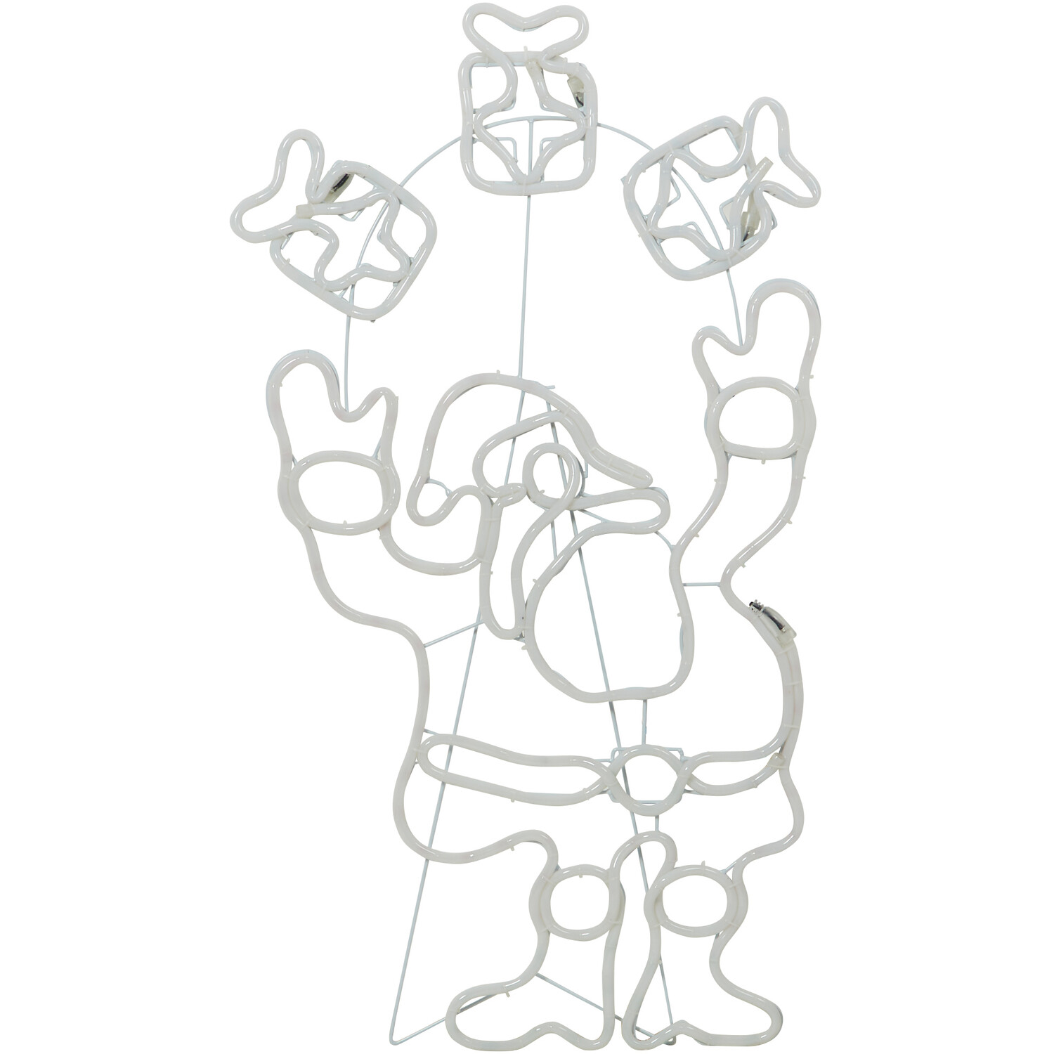 Santa and Presents Rope Light Image 2