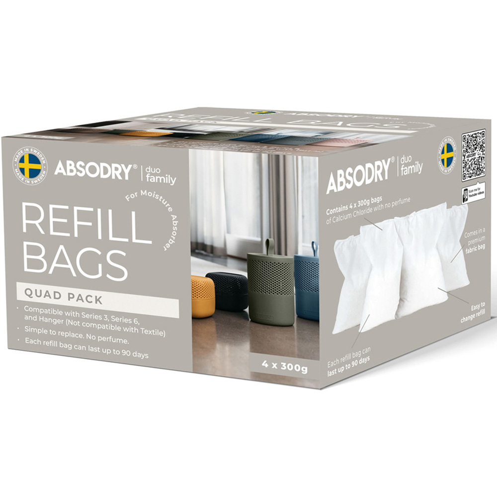 Everbrand Absodry Series 3 and 6 Moisture Absorber Refill Pack 300g Image 3