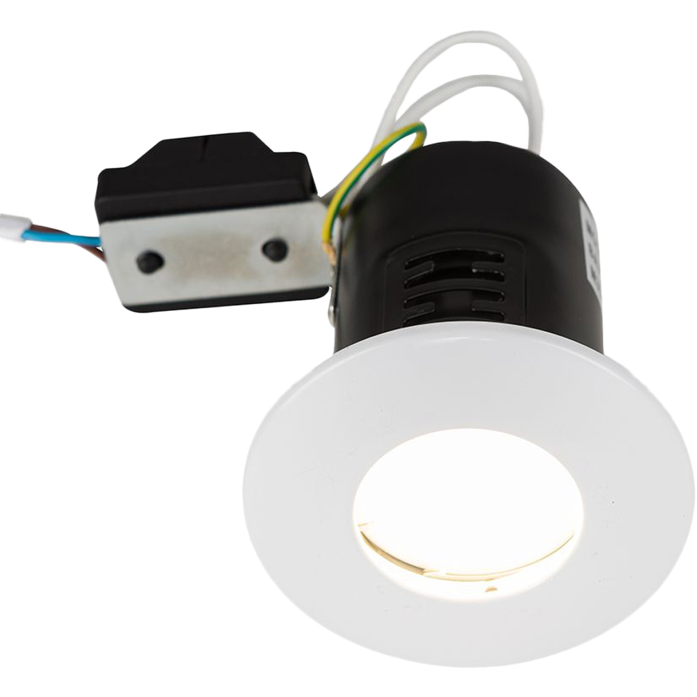 ValueLights White IP65 Ceiling Downlight 10 Pack Image 1