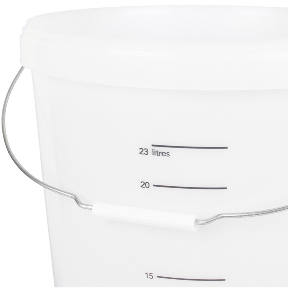 Fermenting Bin and Lid White Image 4