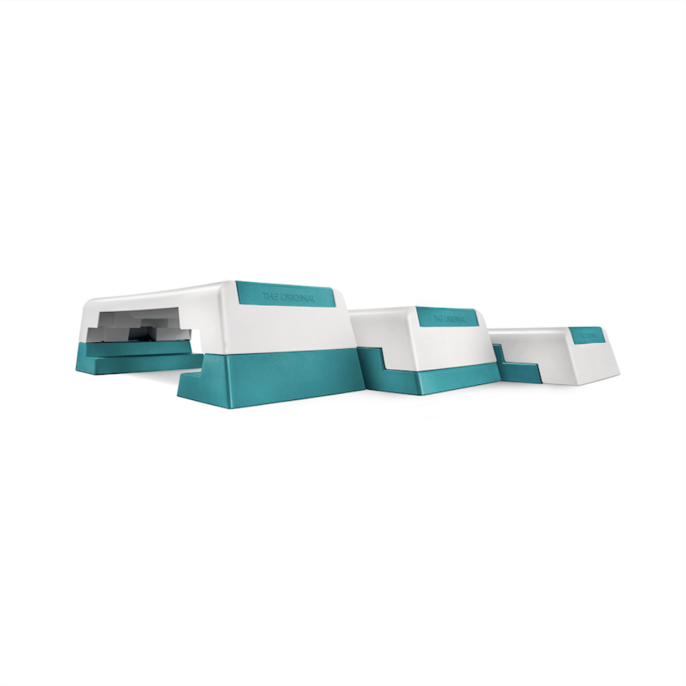 Reebok Teal Adjustable Fitness Step Image 5