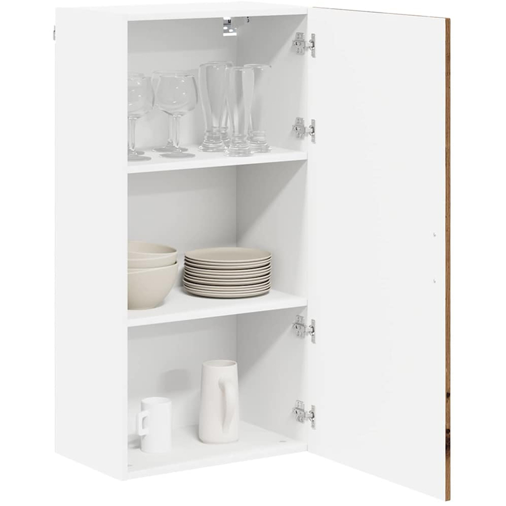 vidaXL Single Door Old Wood Kitchen Wall Cabinet Image 3