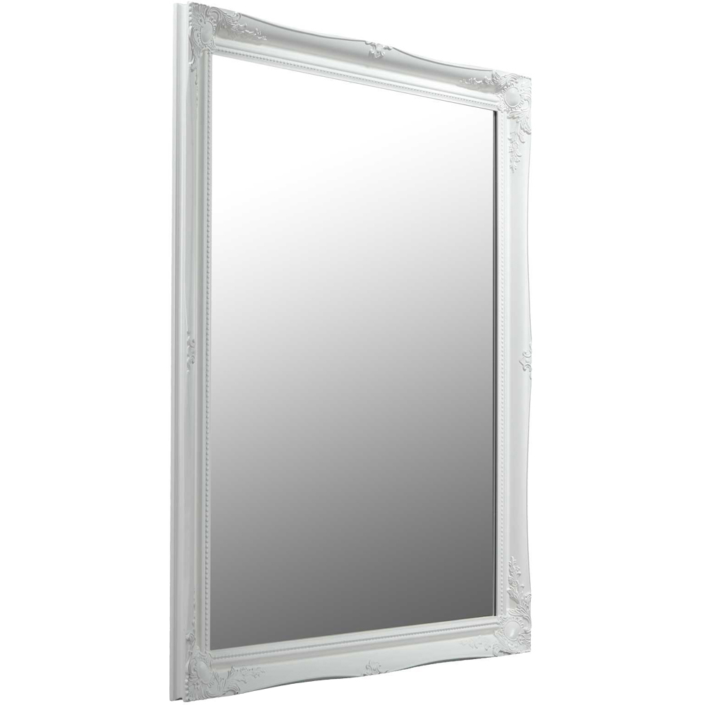 MirrorOutlet Hamilton White Shabby Chic Wall Mirror 117 x 91cm Image 4