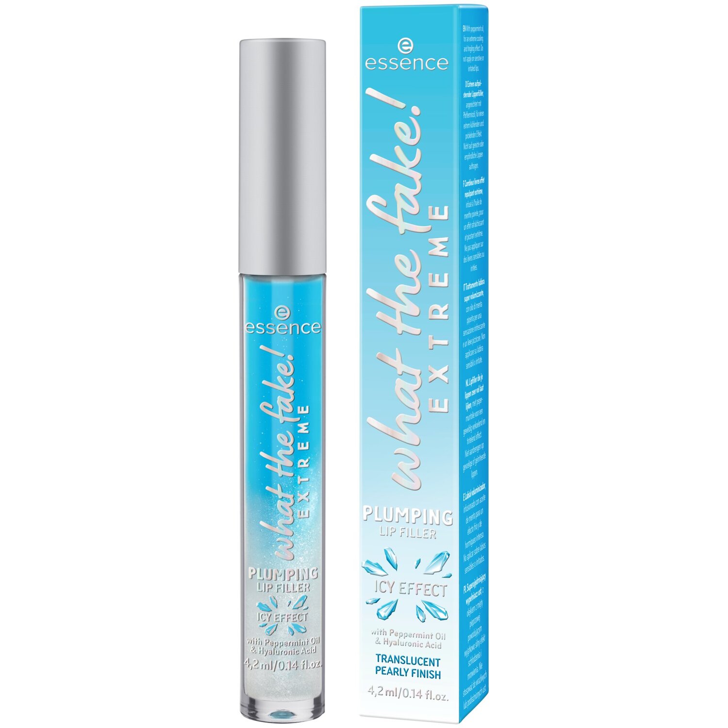essence What the Fake Exteme Plumping Lip Filler - Peppermint Oil Image 3