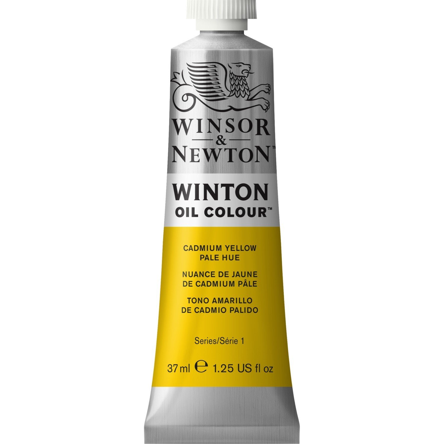 Winsor and Newton Winton Oil Colour Cadmium Yellow Pale Hue Oil Paint Image 1