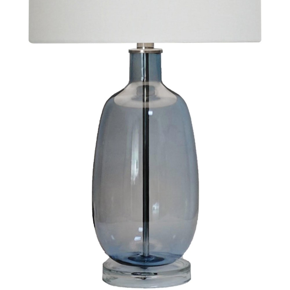 Acacia Home White Ceramic Table Lamp 62cm Image 3