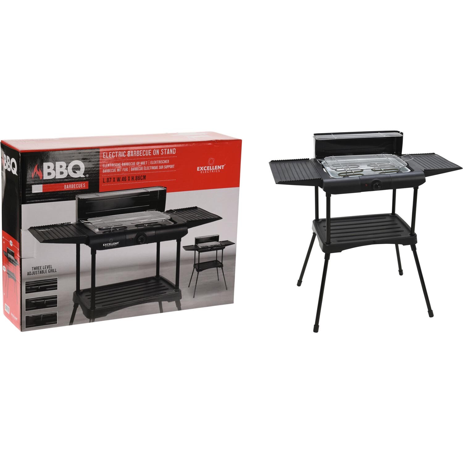 Electric BBQ Standing Model Image