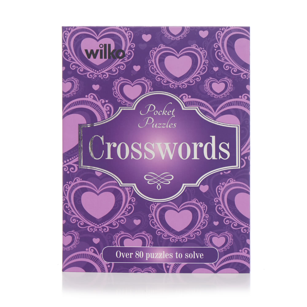 Wilko Pocket Puzzles Crosswords Image