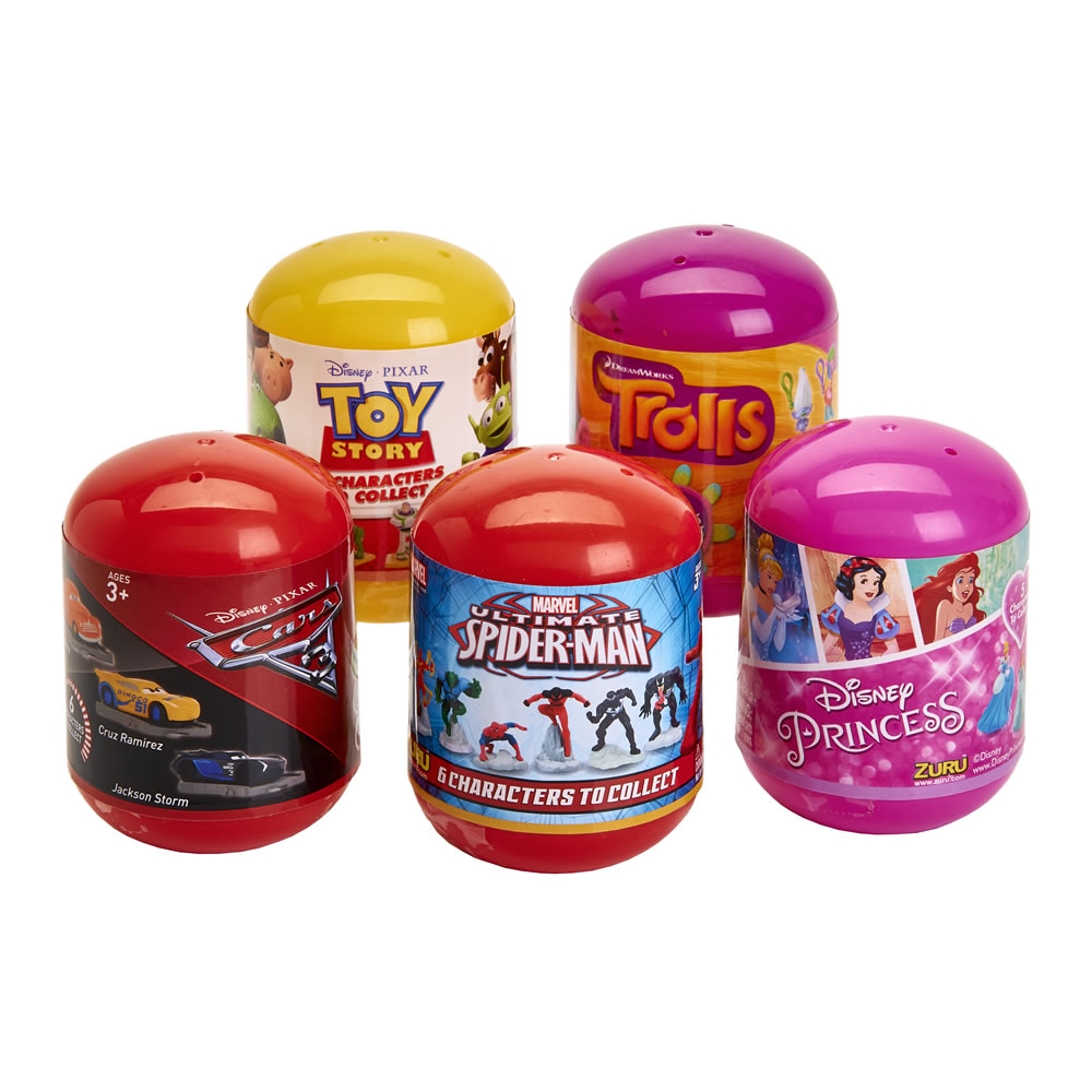 Single Disney Cars Mystery Egg Capsules in Assorted styles Image 1