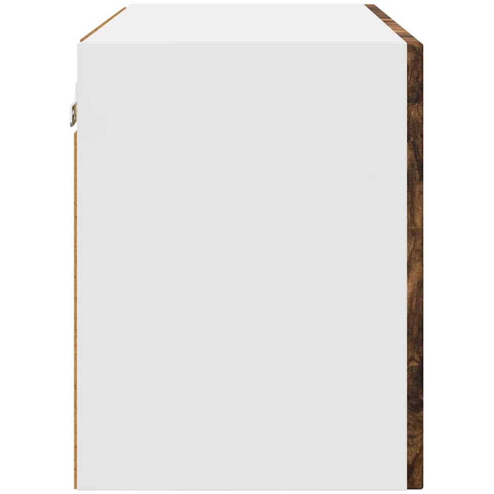 vidaXL Kalmar 2 Door Smoked Oak Wall Kitchen Cabinet 2 Pack Image 7
