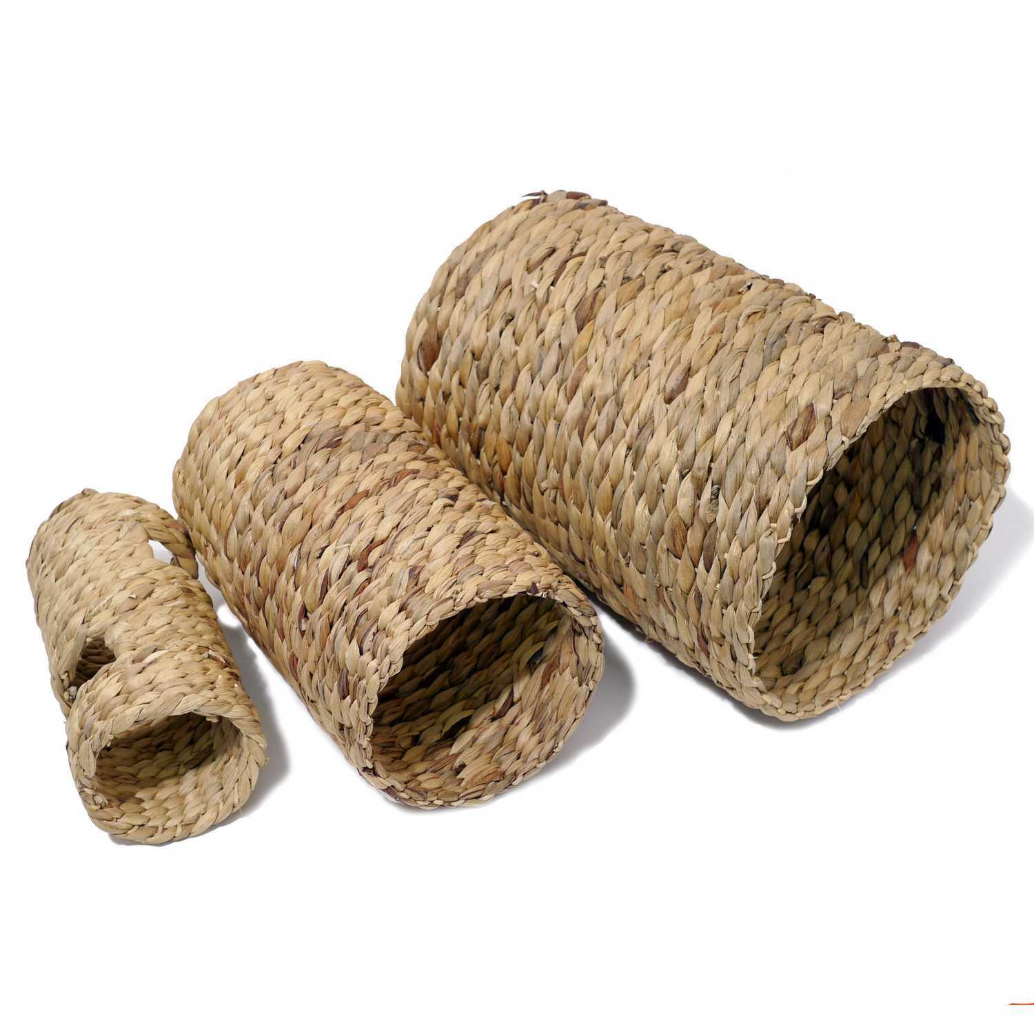 Rosewood Small Animal Natural Hyacinth Tunnel Toy Image