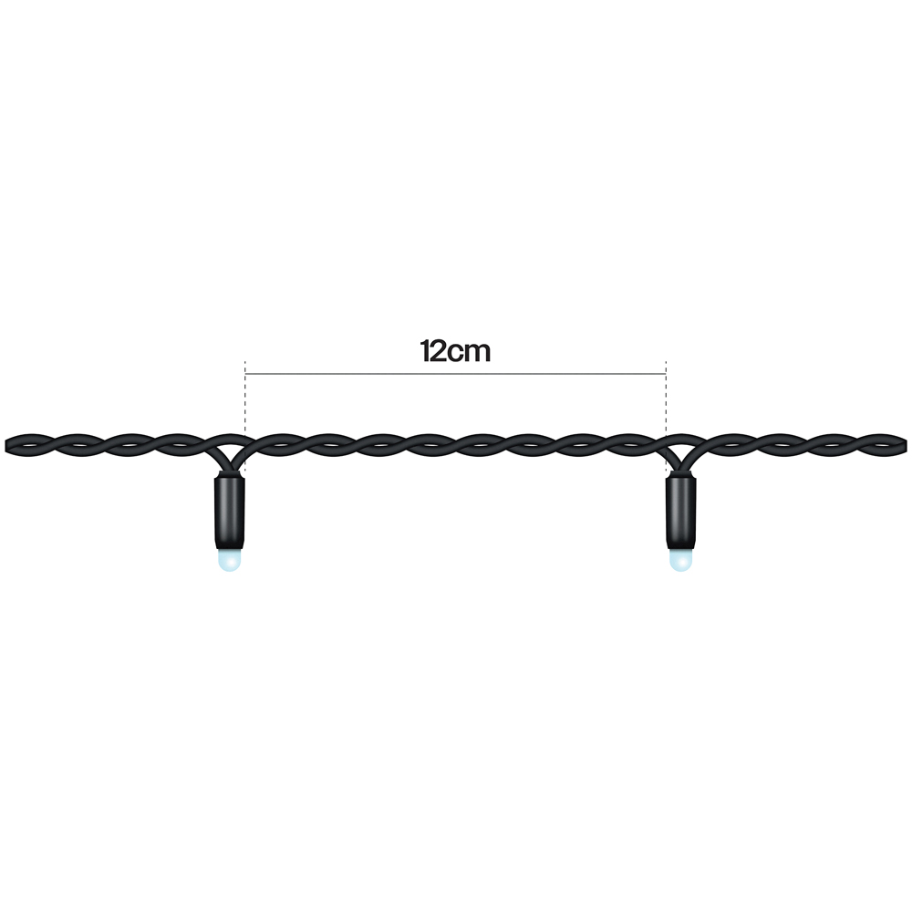 Eagle Connect 760 RGBY Flash LED Black Rubber Cable String Light 95m Image 9