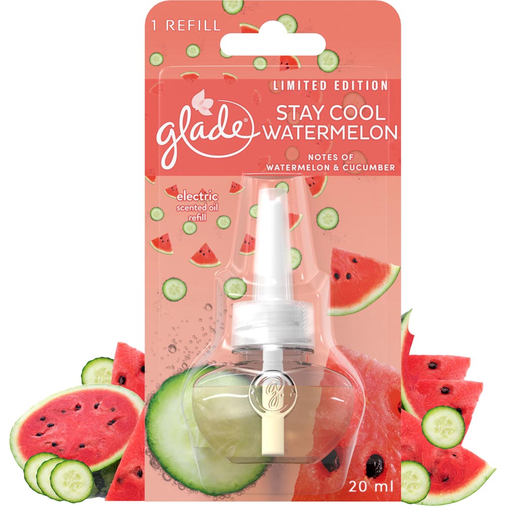 Glade Stay Cool Watermelon Electric Refill Air Freshener 20ml Image 2