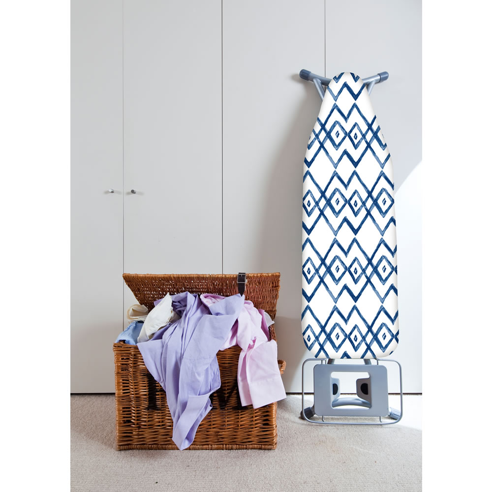 JML Ultimate Fast Fit Ironing Board Cover Criss Cross Design Image 2